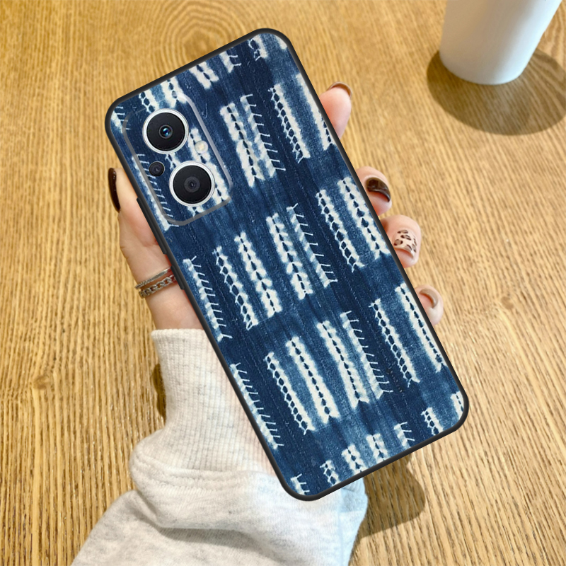 Shibori indigo Tie Dye Funda F - Shibori Tie Dye 评论和价格