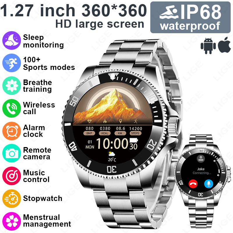 LIGE New Style Luxury Smart Wa - Japanese Active Lifestyle 评论和价格