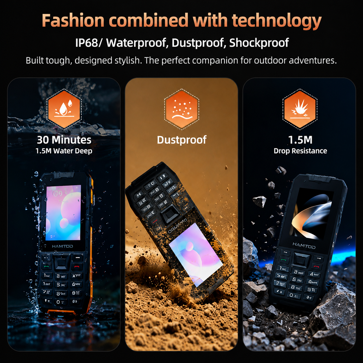 HAMTOD H6 Outdoor Smartphone A - Japanese Active Lifestyle 评论和价格