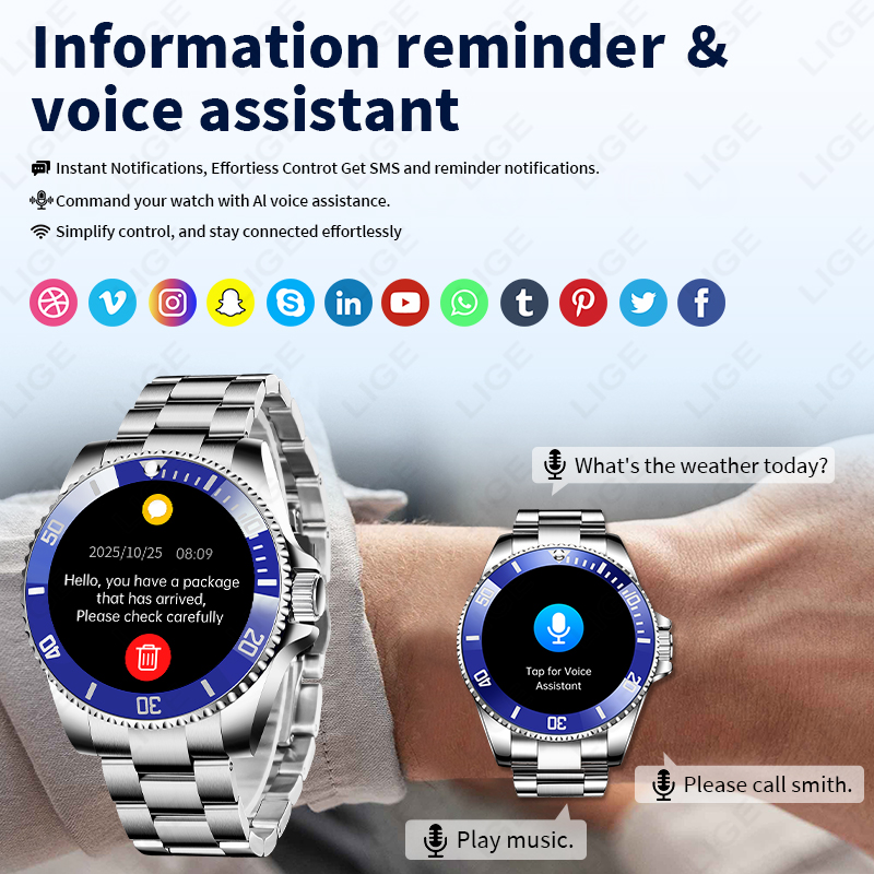 LIGE 2026 Style Luxury Smart W - Japanese Active Lifestyle 评论和价格
