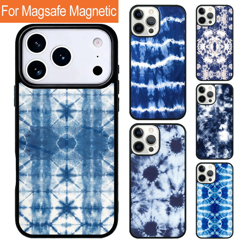 Shibori indigo Tie Dye Magneti - Shibori Tie Dye 评论和价格