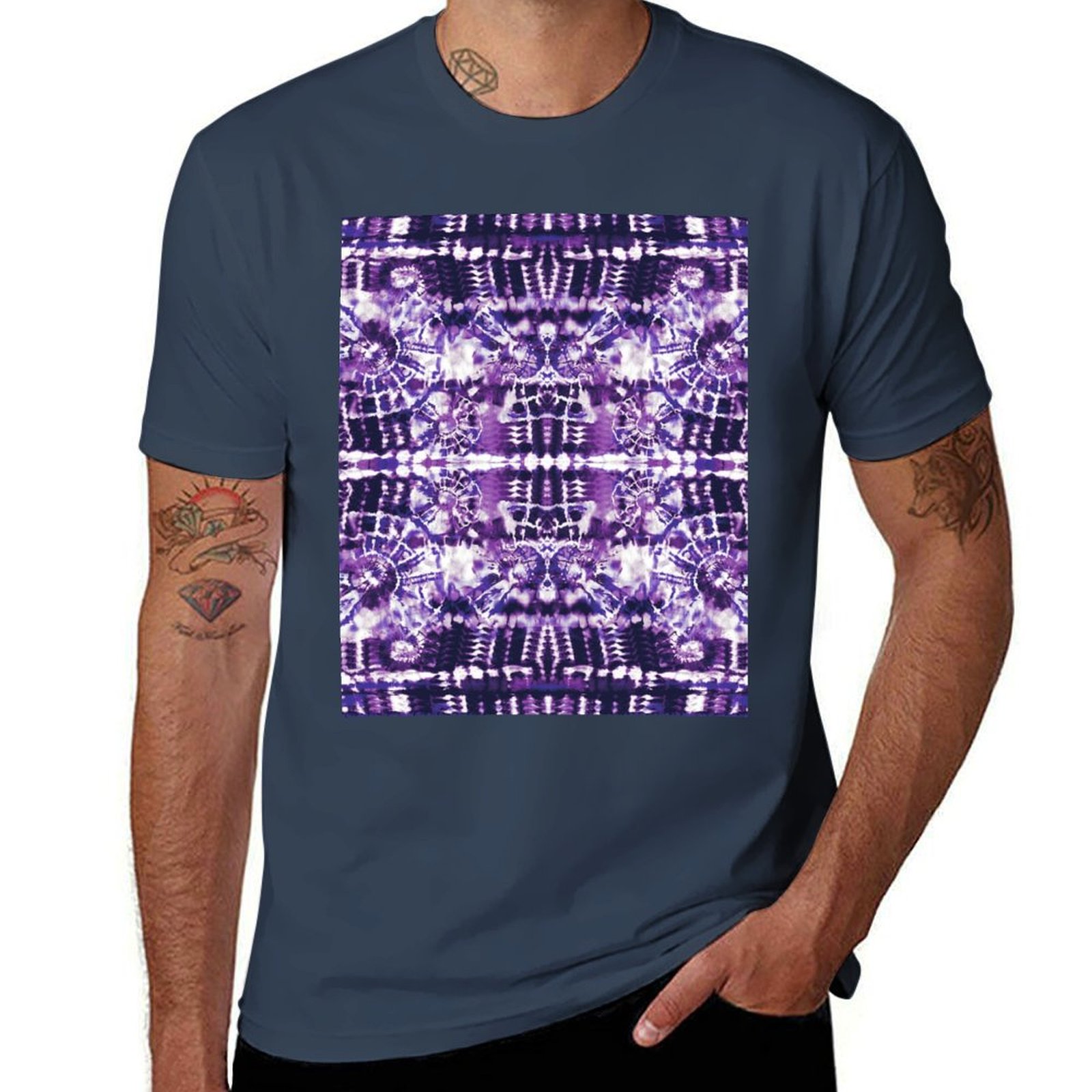 Tie-Dye Spiral Shibori T-Shirt - Shibori Tie Dye 评论和价格