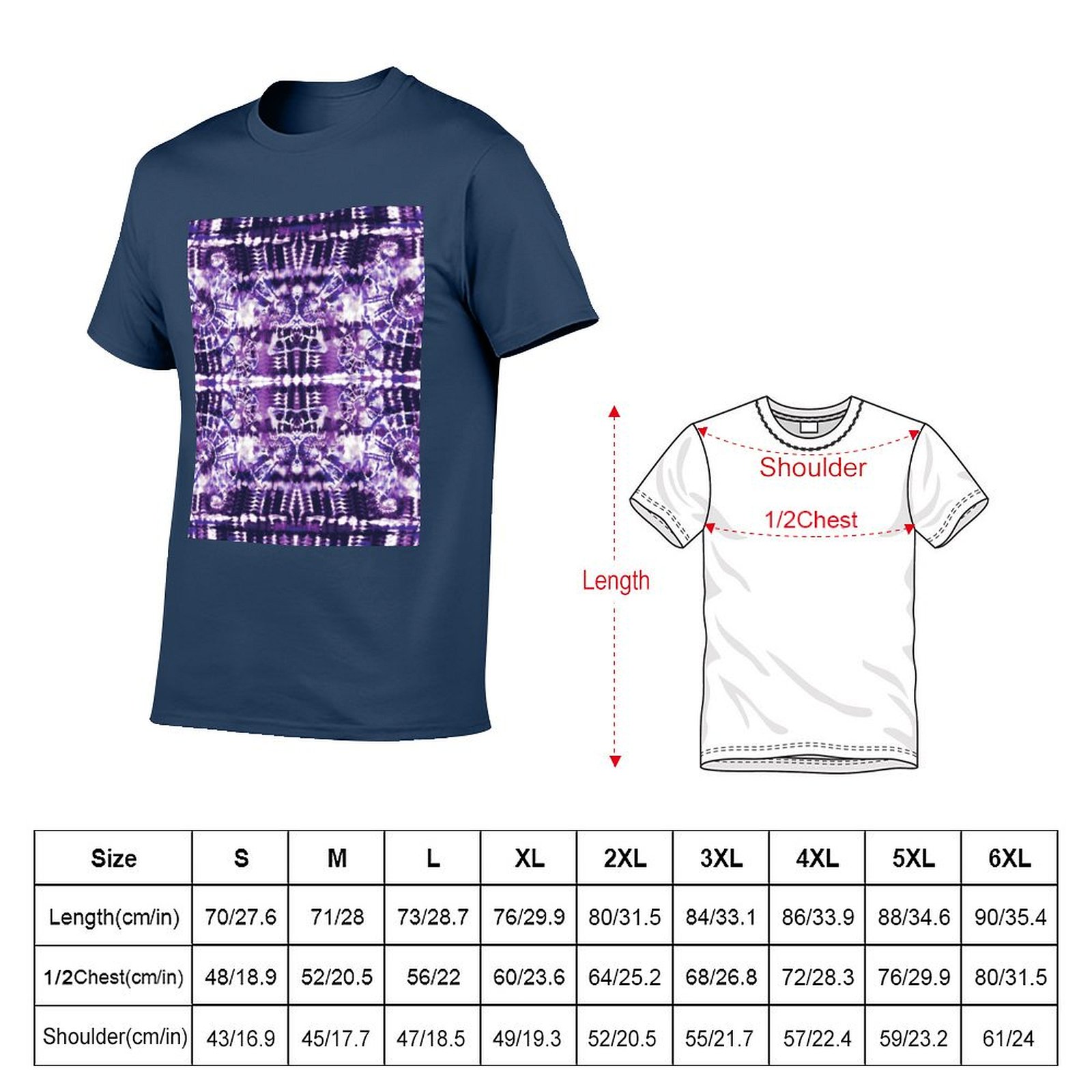 Tie-Dye Spiral Shibori T-Shirt - Shibori Tie Dye 评论和价格