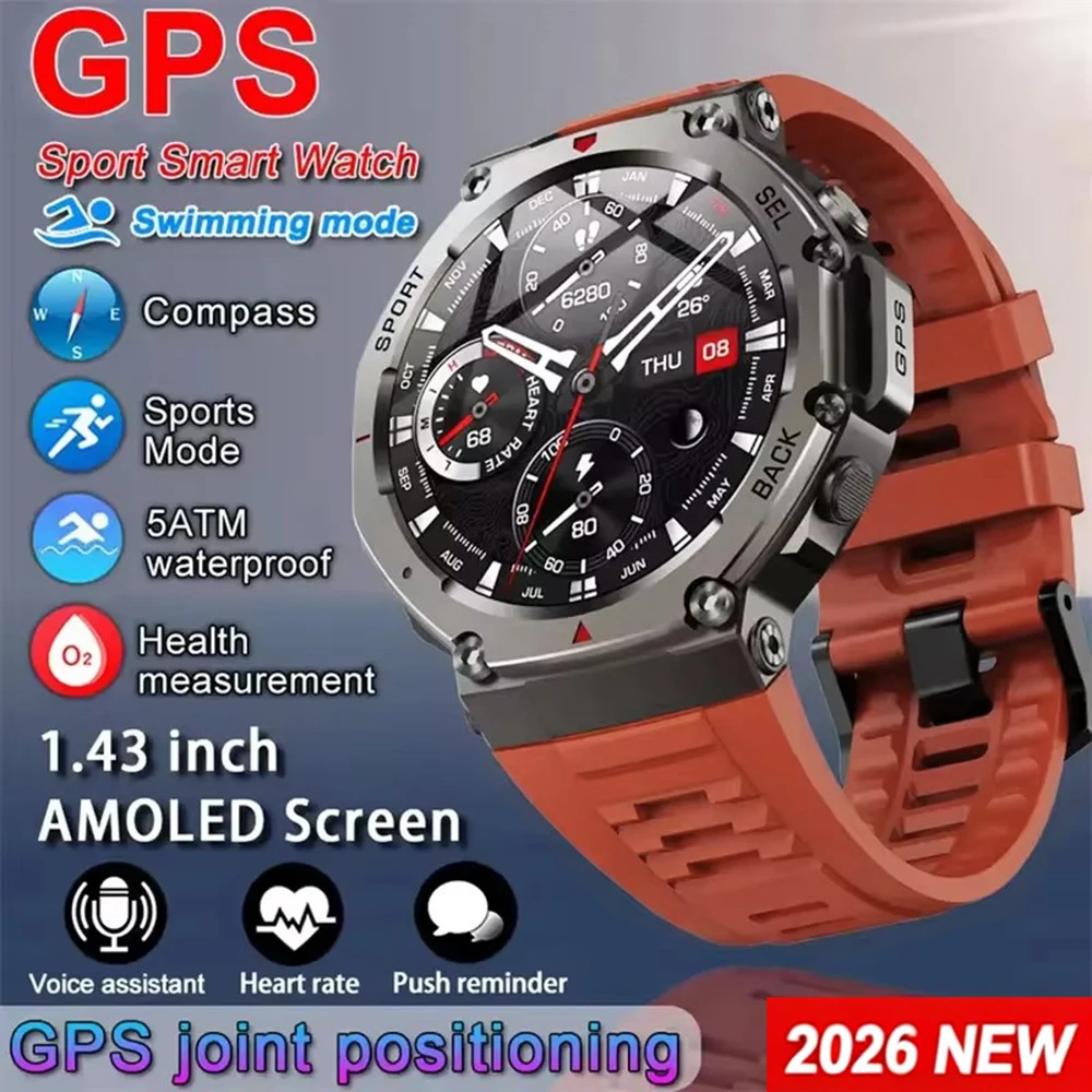 Men's Smart Watch GPS AMOLED T - Japanese Active Lifestyle 评论和价格