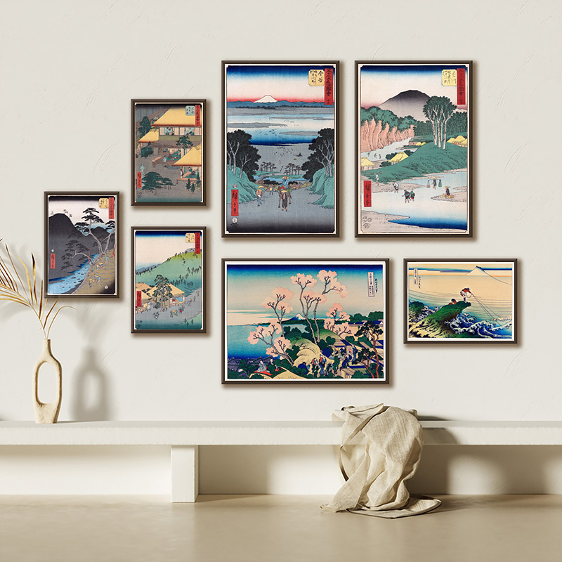 Japanese Prints Wall Art Canva - Japanese Living Lifestyle 评论和价格