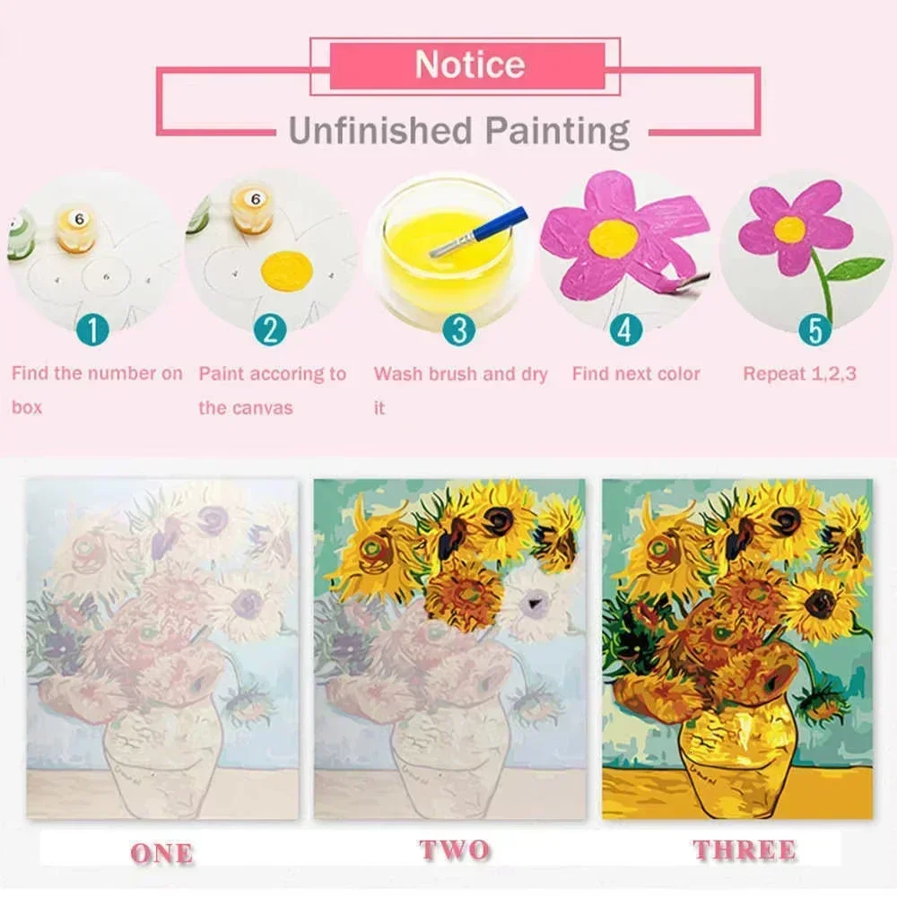  Oil Painting By Numbers kits  - Japanese Lifestyle Movie 评论和价格