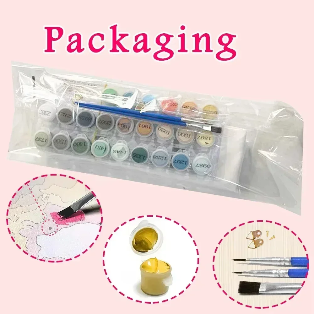  Oil Painting By Numbers kits  - Japanese Lifestyle Movie 评论和价格