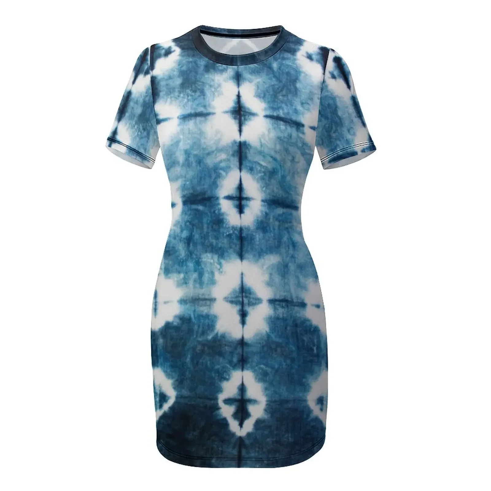 Shibori Indigo Tie Dye Short-S - Shibori Tie Dye 评论和价格